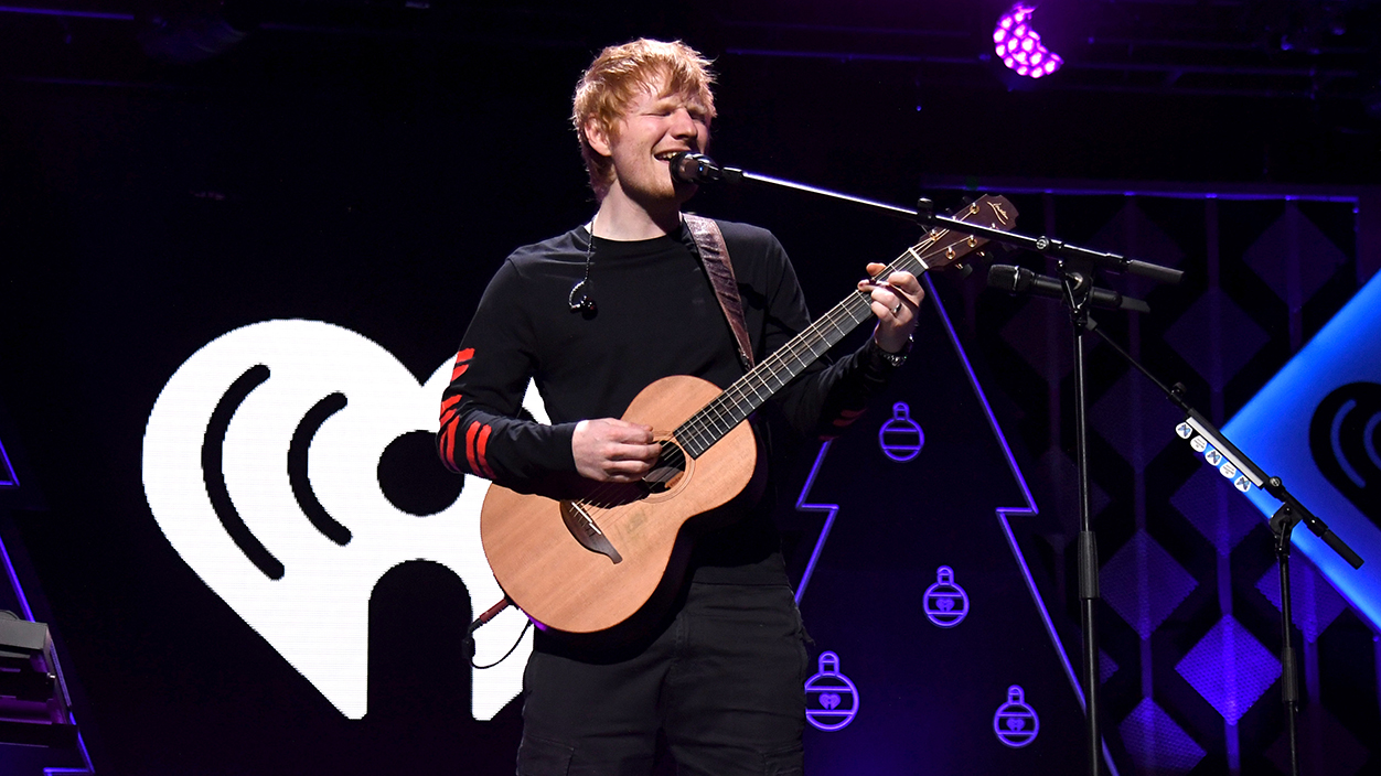 NEW YORK, NEW YORK - DECEMBER 10: Ed Sheeran performs onstage during iHeartRadio Z100 Jingle Ball 2021 on December 10, 2021 in New York City. (Photo by Kevin Mazur/Getty Images for iHeartRadio)